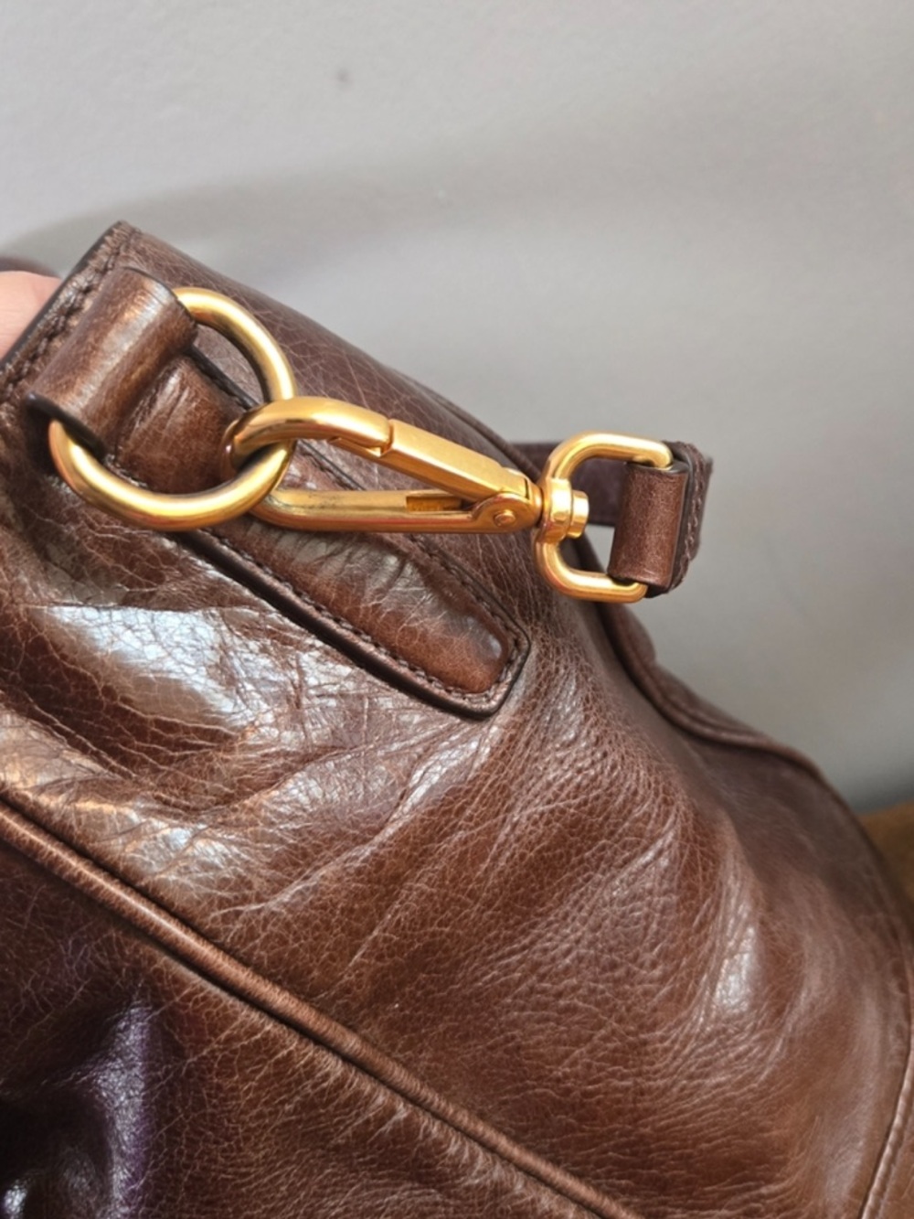 💎 Prada Leather premium soft leather Tote Bag - Picture 4 of 10
